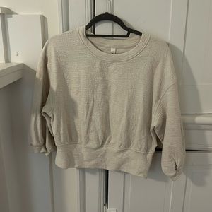 Lululemon crop sweatshirt